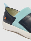 Slip-on Shoes BAJU709 NAVY/BABY BLUE